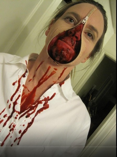28 Horrifying Halloween Makeup Ideas That Look a Little Too Real